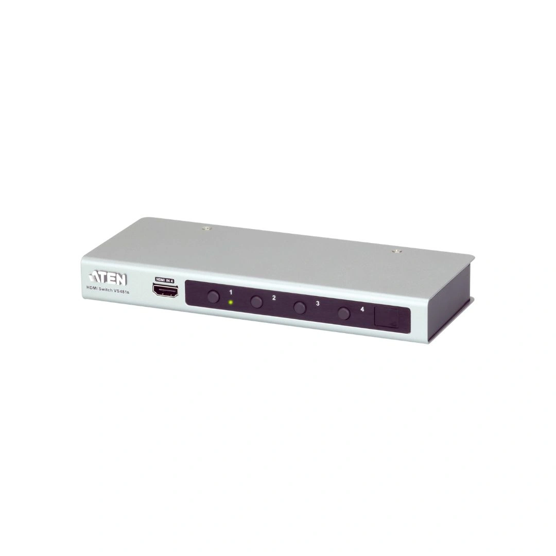 ATEN VS481B 4-Port 4K HDMI Switch – 4 Input 1 Output HDMI Switcher UAE