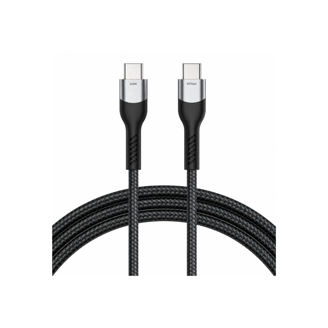 USB4 USB-C to USB-C Cable – 40Gbps, 240W PD, 8K@60Hz – 1M & 2M | LinkAura