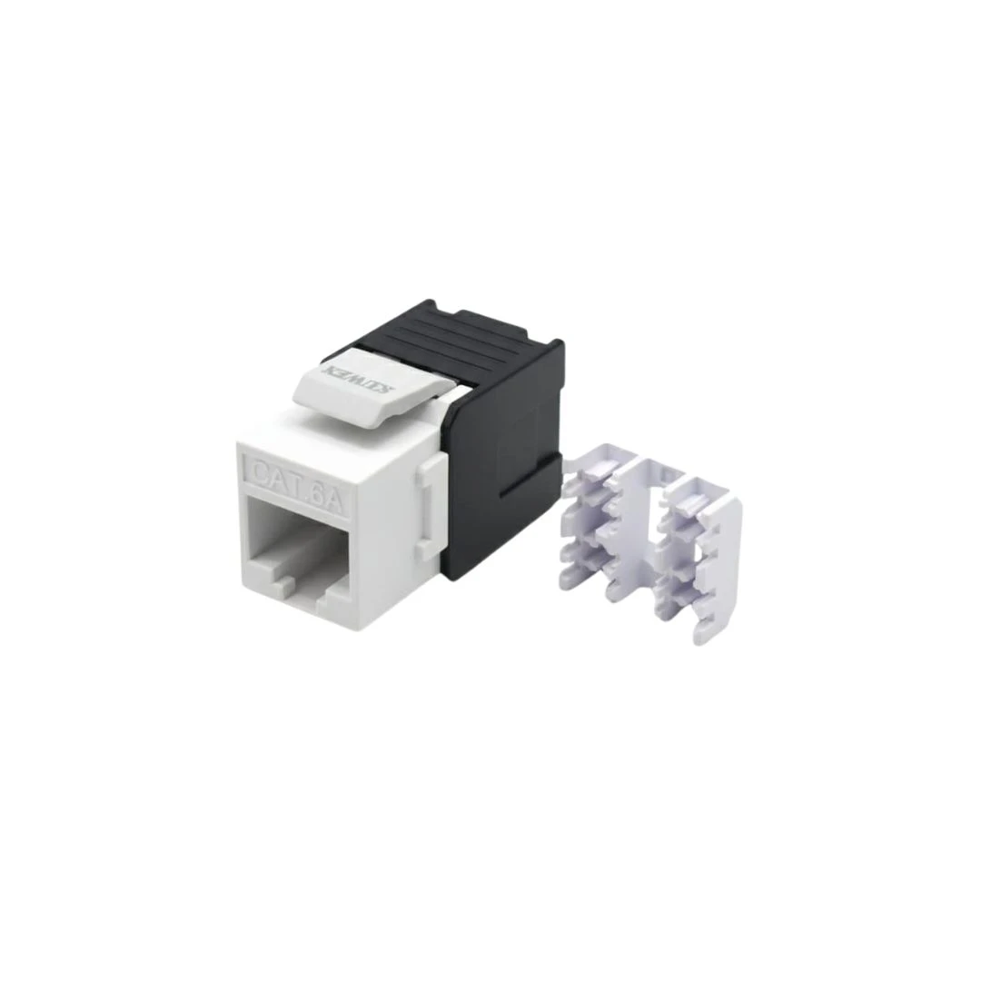 CAT6A RJ45 Keystone Jack UAE | Network Wall Socket | KUWES