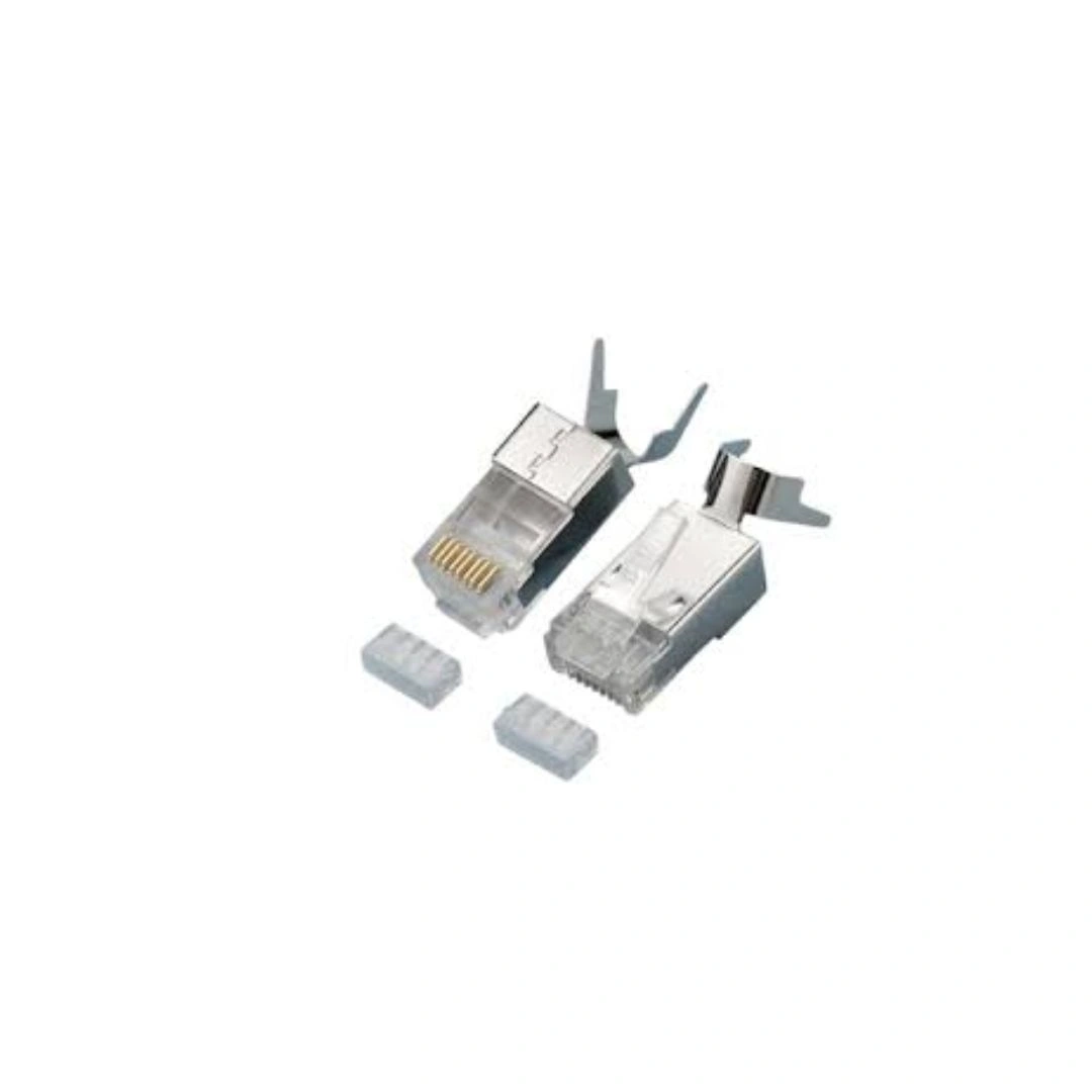 D-Link Cat6A RJ45 Shielded FTP Connector | NPG-6A2MET502-50 | Pack of 50