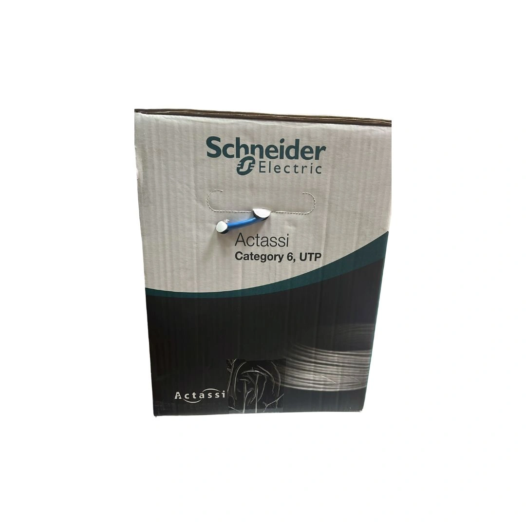 Schneider Electric Cat6 UTP LAN Cable 4 Pair 24AWG – 305 Meter Box, Blue