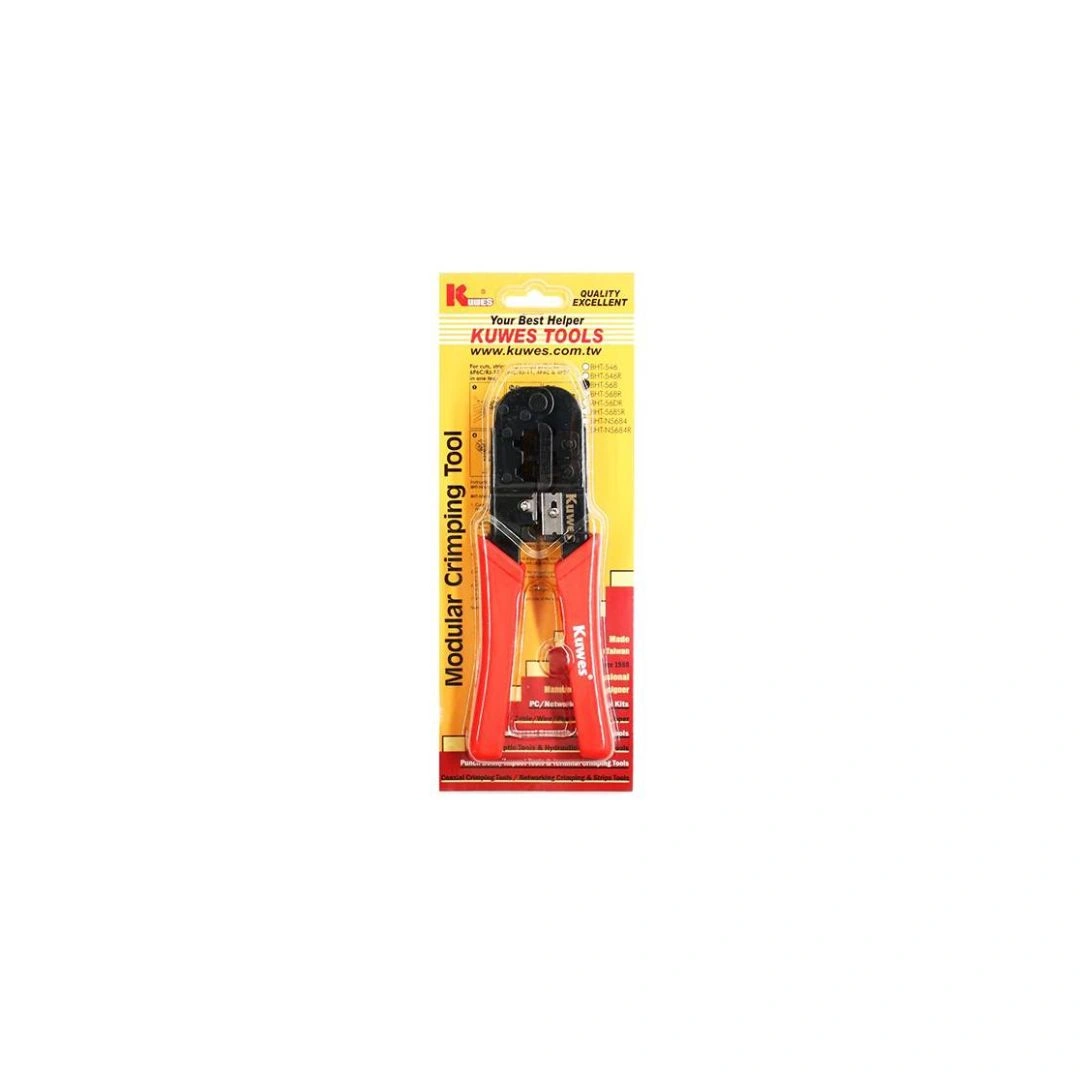 KUWES Crimping Tool BHT-568 RJ45 RJ11 Cat6 Network Tool UAE