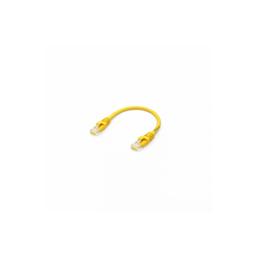 CAT6 Patch Cable 24AWG Full Copper YELLOW– 0.5m to 10m