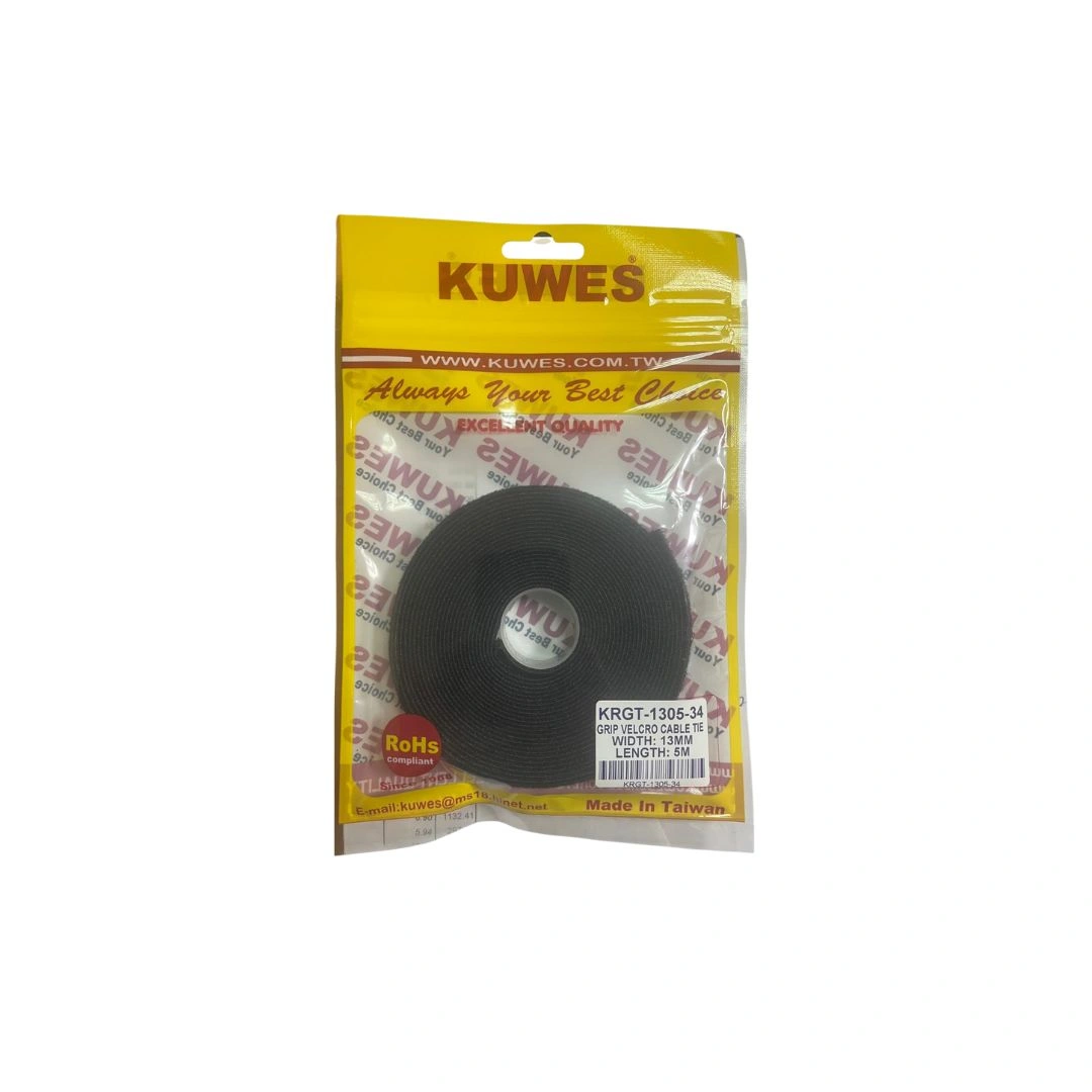 KUWES Velcro Reusable Cable Tie 13mm × 5m Roll