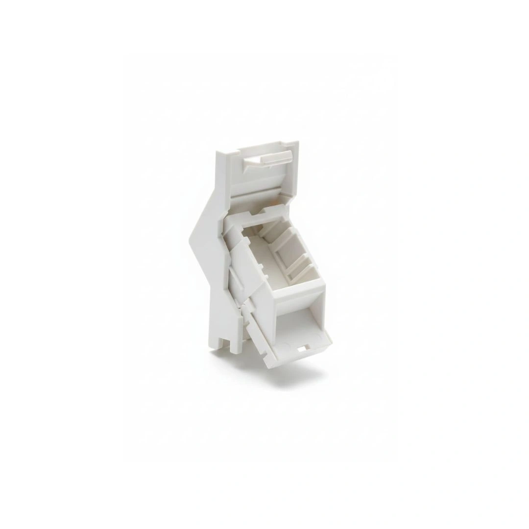 CAT6 Angled Shutter Module for Faceplate – Pack of 5