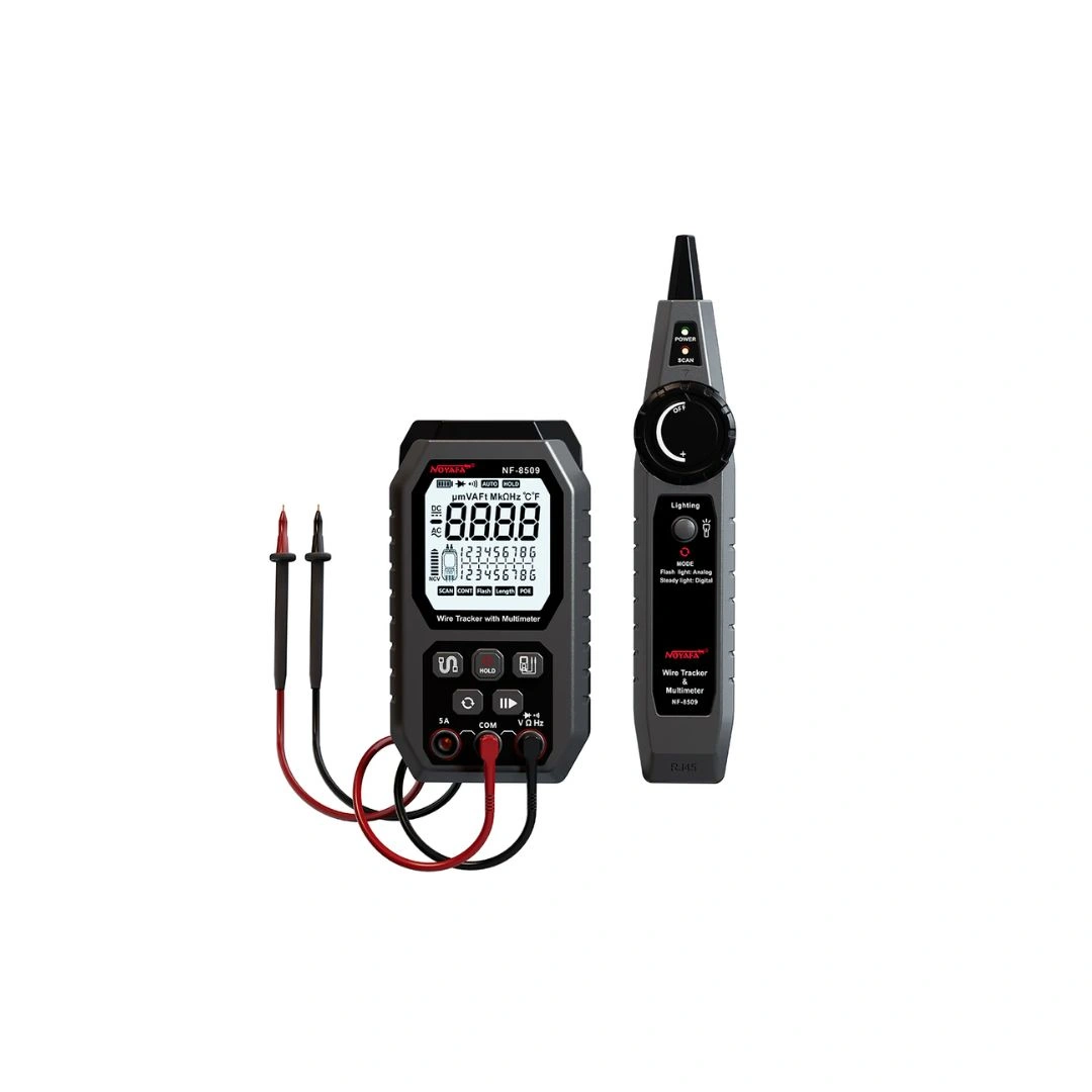 NF-8509 Wire Tracker & Multimeter – Network Cable Tester RJ45 RJ11
