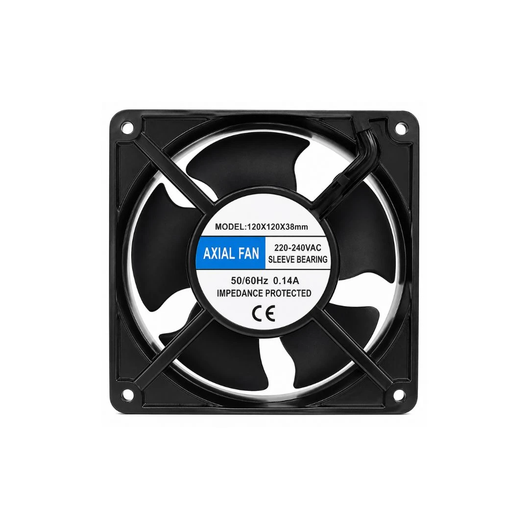 DKURVE 4-Inch Cabinet Cooling Fan 120 × 120 × 38mm
