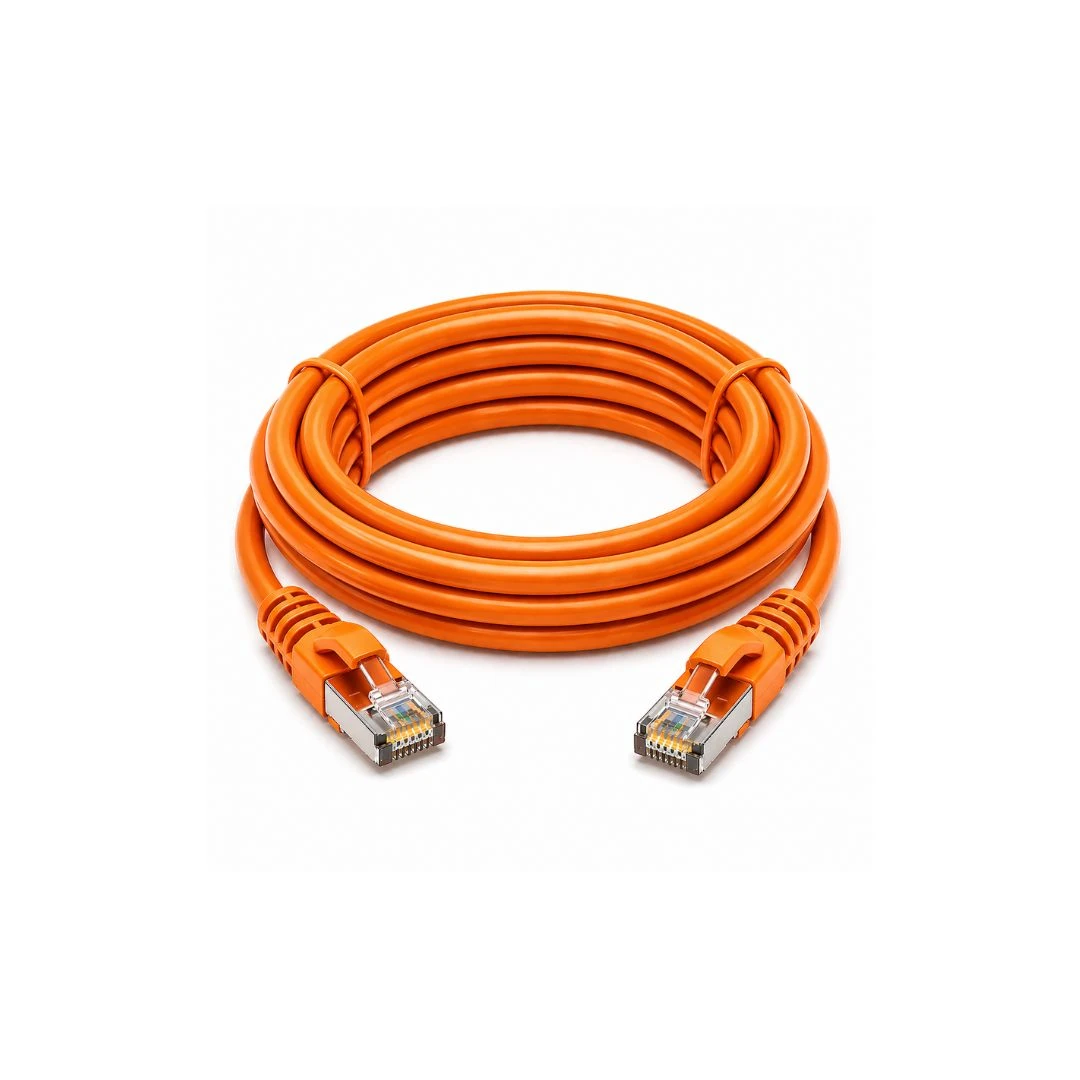 CAT6A 5M SFTP Patch Cord 26AWG Full Copper Ethernet Cable
