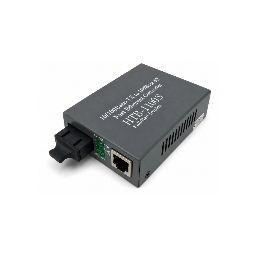 HTB-1100S 10/100M Single Mode Fiber Ethernet Converter 25KM