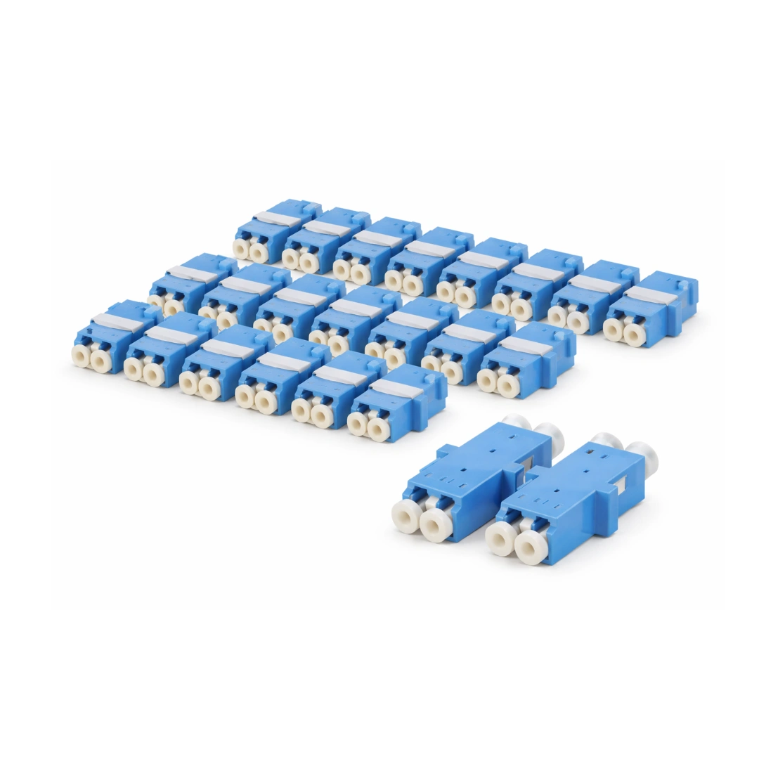 DKURVE® LC to LC Duplex Single Mode Fiber Coupler – Pack of 25