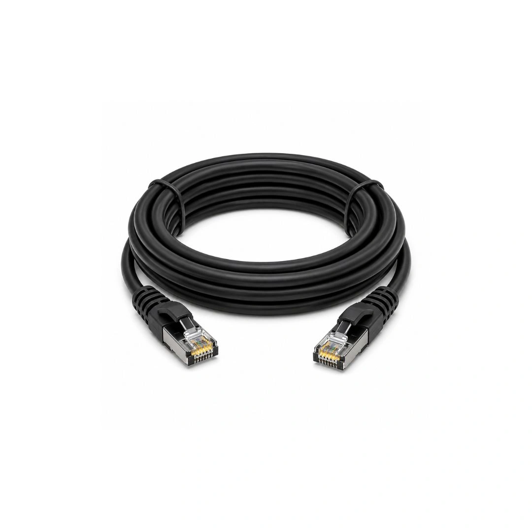 CAT6A 20M SFTP Patch Cord 26AWG Full Copper Ethernet Cable