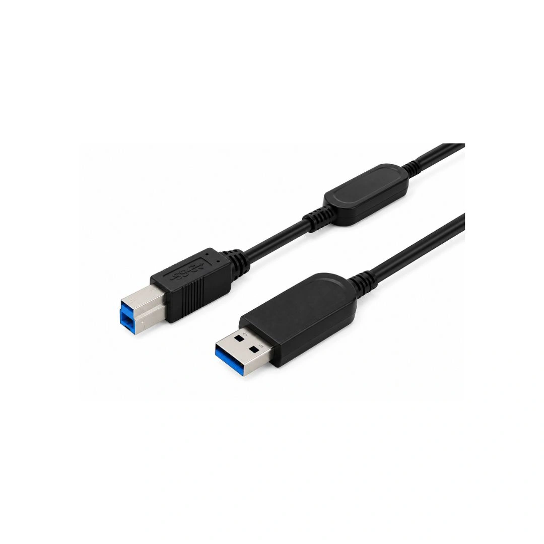 LinkAura USB 3.0 AOC Type A Male to Type B Male Cable – 15M