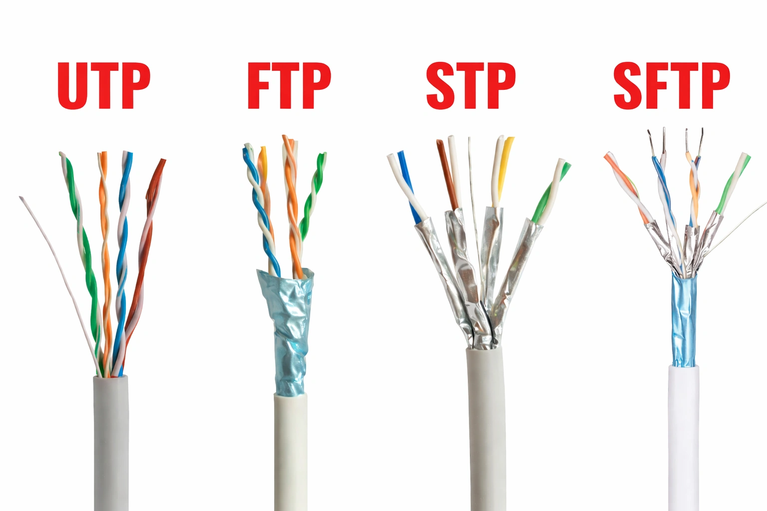 CAT6 F/UTP vs CAT6 FTP – What’s the Real Difference?