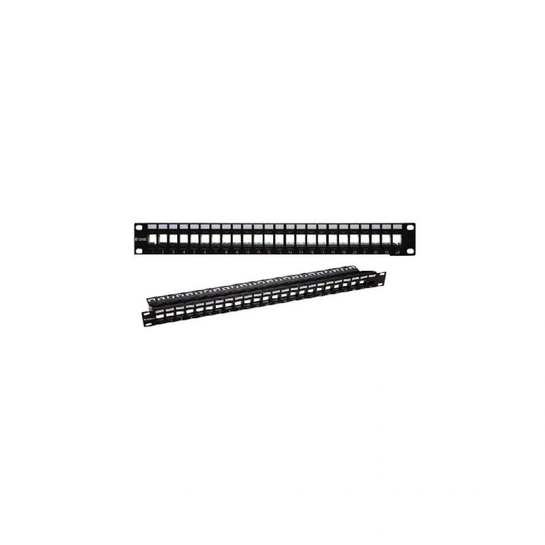 D-Link 24 Port Unloaded Patch Panel – 1U Blank