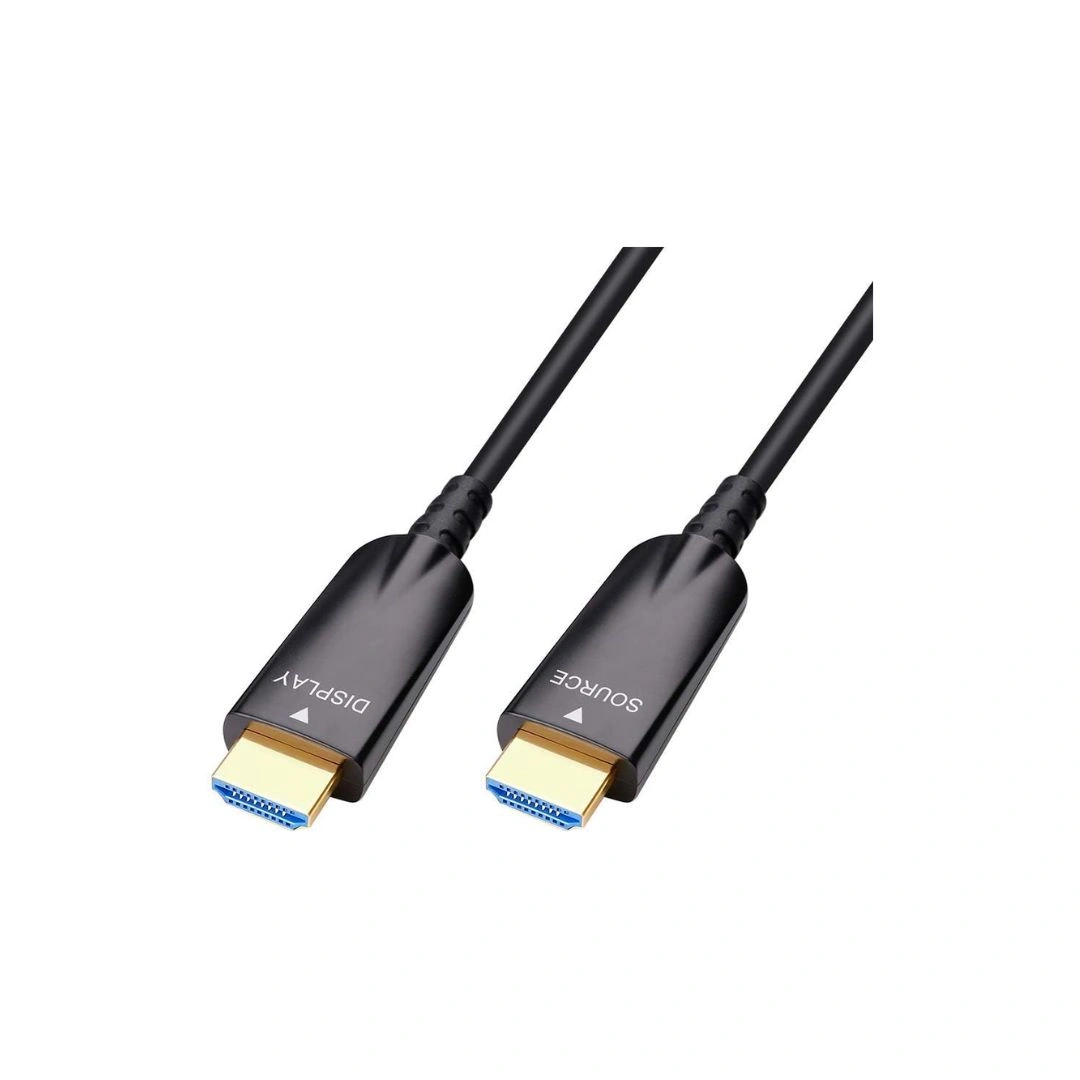 DTECH HDMI 2.0 Optical Fiber Cable – 4K 60Hz, 3D, Long Distance (40m–100m)