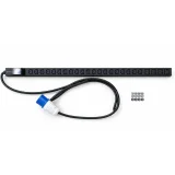 DKURVE® 24-Outlet Vertical Rack PDU with RCD | 20× C13 + 4× C19 | 32A Industrial Plug