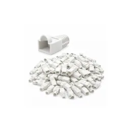 DKURVE® RJ45 Connector Boots Cat6/Cat5e – White– Pack of 100