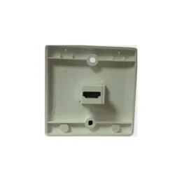 KUWES HDMI Faceplate 1 Port with 4K HDMI 2.0 Module – White