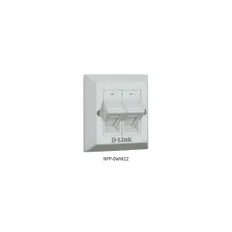 D-Link Dual Angular Faceplate 86×86mm (NFP-0WHI22)
