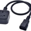 Power Cable IEC320 C14 Male