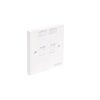 FACE PLATE RJ45 2 PORT