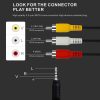 3.5 mm to RCA AV Camcorder Video Cable