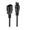 IEC C14 to IEC C5 Cloverleaf Extension Cable