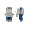 LC FIBER OPTIC ADAPTERS - Joined two LC duplex