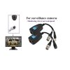Video Balun RJ45 to BNC Transceiver Transmitter HD-CVI/TVI/AHD/CVBS with Power Connector for 1080P 3MP 4MP 5MP 8MP CCTV Security DVR Surveillance Camera System