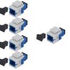 Fiber keystone jacks Snap Fitting Connectors Fiber Optic Keystone jacks Adapter (SC)