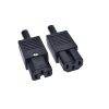 IEC C15 Power Connector Socket (10A, 250V AC) - Screw Mount, Cable Compatible - For Hot Appliances, Kettles, Jugs, HP & Cisco Switches