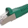 10Ft Cat6 Shielded STP Ethernet Cable 550Mhz Snagless Grey