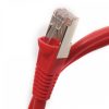 Cat6A Ethernet Patch Cable (SFTP Shielded Ethernet Cable, Shielded Cat6 Cable, Cat 6 Shielded Network Cable) Black