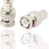 BNC to RCA Adapter BNC Male to AV Phono Female plug Connector, CCTV Camera System