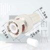 BNC to RCA Adapter BNC Male to AV Phono Female plug Connector, CCTV Camera System