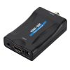 HDMI to BNC Composite Video Signal Converter Adapter VHS DVD Player Support PAL / NTSC