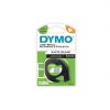 DIVINE PLUS TRADING LLC “Dymo LetraTag label tape cartridge, 12mm x 4m, white paper refill for LetraTag label maker”