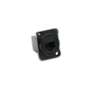 1PC RJ45 Connector, CAT.6, D type, 8P8C, Metal Shell+Copper Pins, Panel Mount Chassis RJ45 Female Socket Network Connector