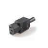 c13 plug connector to c14 socket