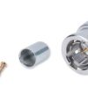 Sets Crimp On Type 3 Pieces BNC Male RG59 Coax Cable