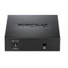 D-Link DGS-105/B 5-Port Gigabit Unmanaged Metal Desktop Switch 10/100/1000 Mbit/s - UK Version, Black
