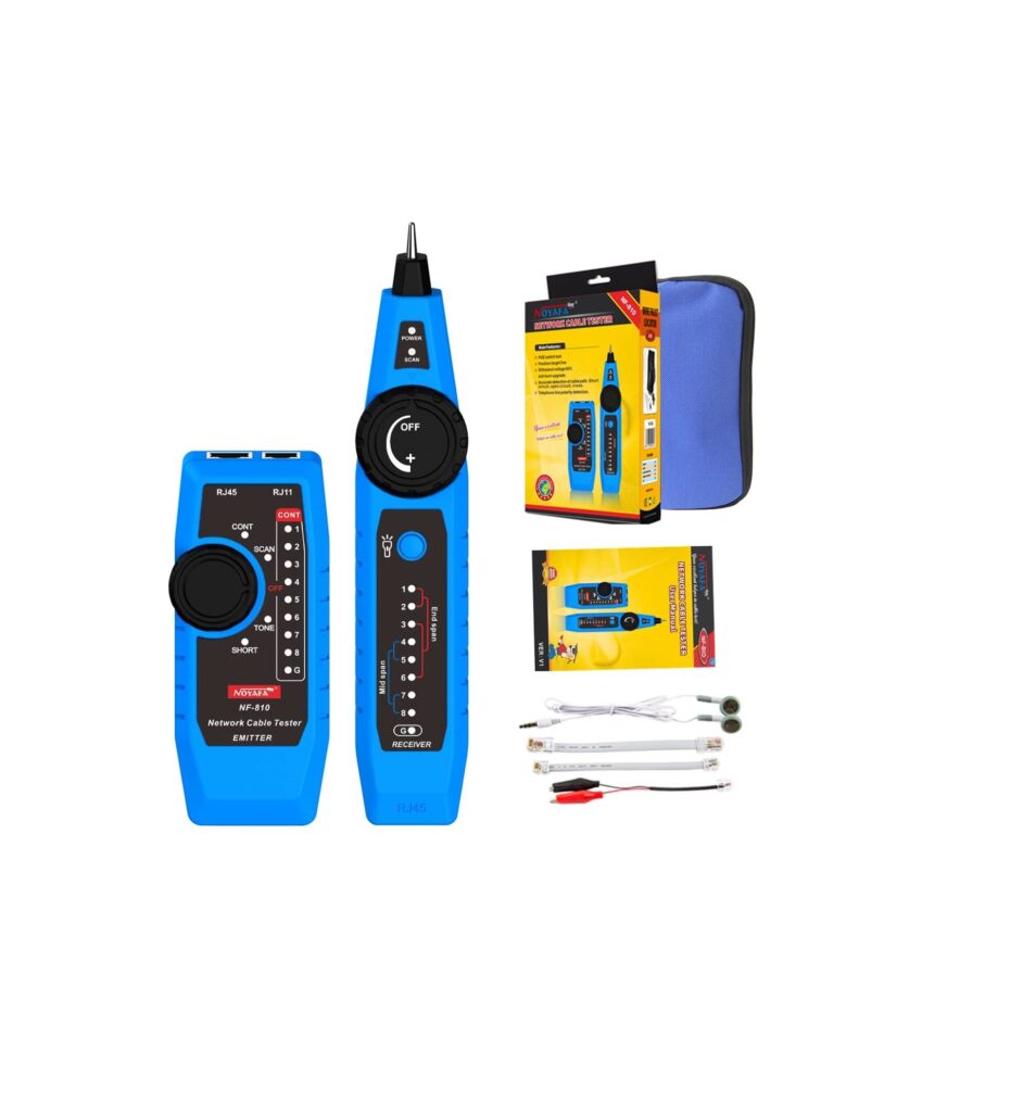 NF810 Multifunctional Network Tester LAN Network Wire Tracker