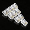 DKURVE® Rj-11 6P4C Modular Telephone Phone Crystal Plug Connector 100Pcs