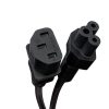 C14 to C5+C13 Y Splitter Power Plug Cord,Single C14 Male to C13+C5 Female Splitter Adapter Cable Cord dkurve