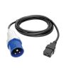 c19 to industrial socket