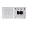 rj45 wall plate cat6 cat5e