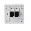 rj45 wall plate cat6 cat5e