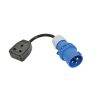 converter 16A Plug to 13A Socket DKURVE DIVINE PLUS TRADING LLC