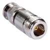 DKURVE® BNC Male to N Female Adapter, BNC to N Type Coax Connector Convertor for Scanner, Radio, Antenna, Repeater, Coaxial Cable - Pack of 1