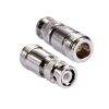 DKURVE® BNC Male to N Female Adapter, BNC to N Type Coax Connector Convertor for Scanner, Radio, Antenna, Repeater, Coaxial Cable - Pack of 1